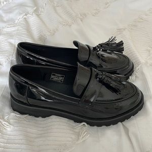 Jones New York Priscilla Black Patent Loafers